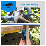 Quick Release Track Saw Clamp, Clamps for Circular Saw Guide Rail Clamp, Track Clamps for - Plunge Saw, Track Saw Guide, Track Saw Accessories, T Trigon-Tools