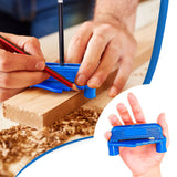 4 Pieces Center Scriber Center Marking Tool Line Scriber Woodworking Offset Marking Center Finder Wood Scribe Marking Gauge Line Positioning Frienda