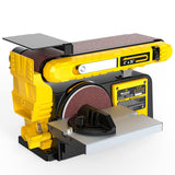 Woodskil 4.5-Amp Belt Disc Sander Combo, 4 x 36 in. Belt and 6 in. Disc Sander with 3/4HP Motor, Belt Sander for Woodworking with Base, Bench Sander Woodskil