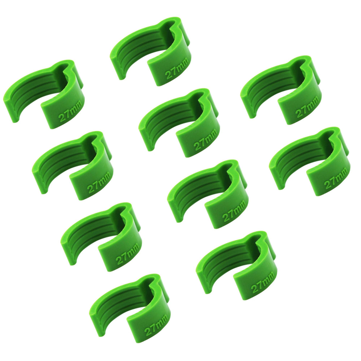 Dust Hose Clips,Coiled Hose Clips For Festool 27mm vacuum hose, Hose Organizer Compatible With Festool Sander And Dust Extractor (set Of 10) Gteana