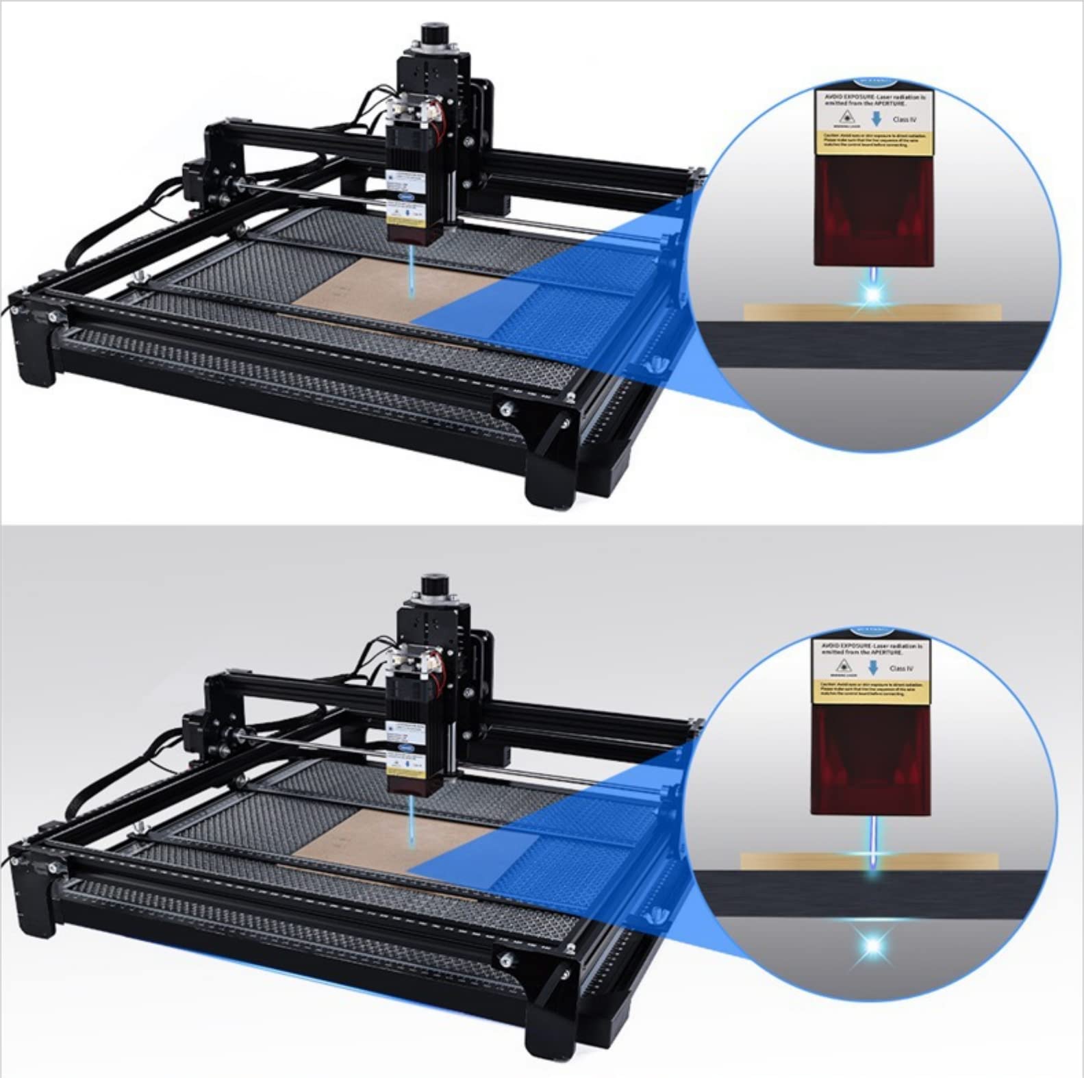 Honeycomb Table, 400x600mm/16x24inch Honeycomb Work Bed Table Platform for Laser CO2 Engraver Cutting Machine, Laser Engraver Accessories, Smooth - WoodArtSupply