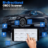 Wireless OBD2 Scanner for Android & iPhone, XTOOL Anyscan A30M 2024 Newest Bidirectional Scan Tool with Free Updates, All System Diagnostics, 21 XTOOL