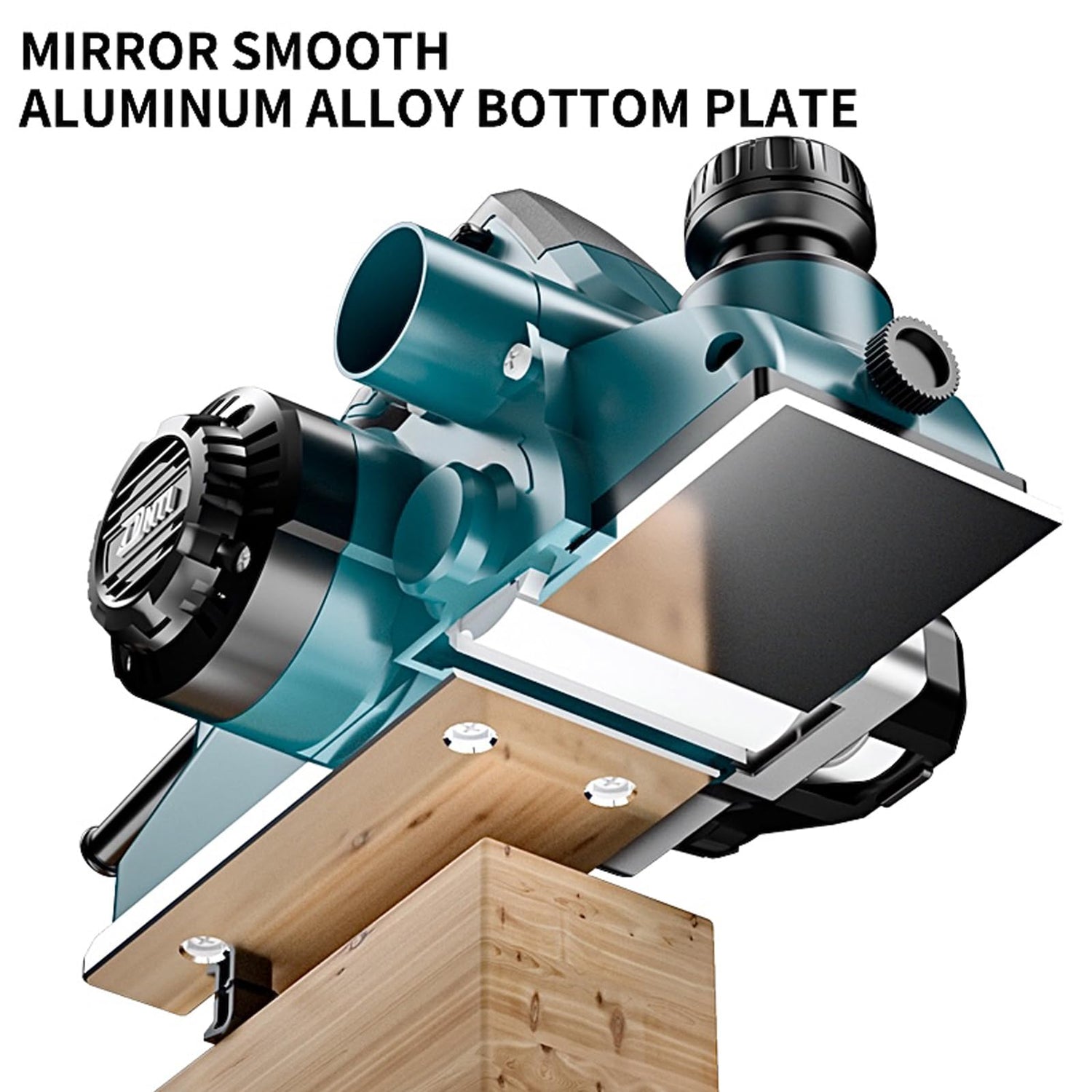 DNTI 6.6amp Corded Electric Handheld Planers 17000rpm Hand Planer Power Woodworking Tool Power Handheld Planer for Wood Chamfer DIY model 58218 DNTI