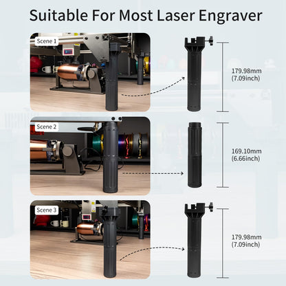 4Pcs Laser Engraver Raiser for Atomastack/xTool Laser Cutter and Engraver Machine, Laser Engraving Machine Riser (Raiser) - WoodArtSupply