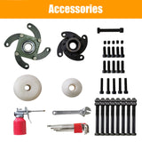 TECHTONGDA Portable Line Boring Machine Line Bore Machine Portable with Control Handle for Excavator Repair XDT50 110V TECHTONGDA