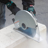 Makita 4114X 14" SJS™ Electric Angle Cutter, with 14" Diamond Blade Makita