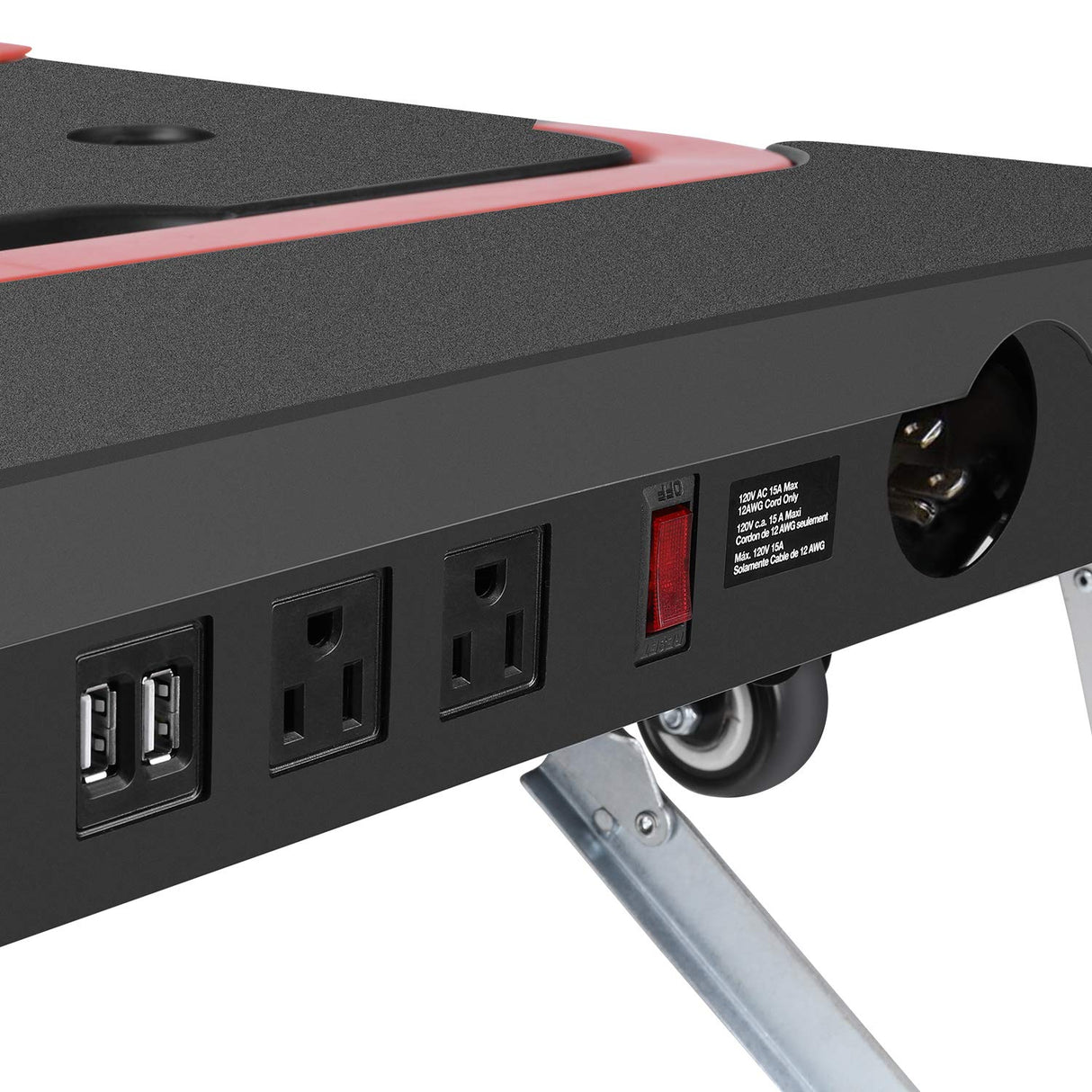 Multifunctional Folding Work Table, 7 in 1 Work Benches for Garage, as Portable Workbench, Sawhorse, Scaffold, Platform, Car Creeper, and Hand Truck, TLGREEN