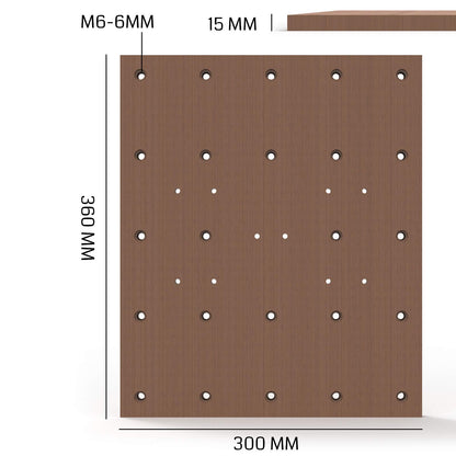 Genmitsu 3040 MDF Spoilboard, work with 3040 Y-Axis Extension Kit, 3018 CNC Upgraded Accessories Compatible with Most 3018, 3018-PROVer/3018-PROVer - WoodArtSupply