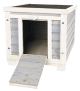 TRIXIE natura Weatherproof Small Outdoor Pet Home, Cat House, Rabbit House, Shelter for Feral Cats or Small Animals TRIXIE