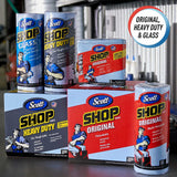 75130 Scott Single Rolls Blue Shop Towels Disposable 55 Sheets Pack 110 Total Paper Towels (2 PACK BUNDLE) Professional DIY Oil Absorbent Wipes 39.5 Ycm