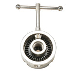 VINWOX SCK4-3.5NV-SET Mini, Midi and Heavy-Duty 3-1/2” Wood Lathe Gear Chuck Set, Wood Lathe Key Chuck Set, 4-Jaw Self-Centering Chuck, 1"x8TPI VINWOX