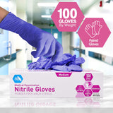 MedPride Powder-Free Nitrile Exam Gloves, Large, Large (Pack of 100) MED PRIDE