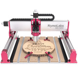 NymoLabs NBX-5040 CNC Router Machine with Custom-Made 710W 7000-30000 RPM Trim Router Spindle & ER-11 Collet, Milling Engraving for Wood Acrylic NYMOLABS
