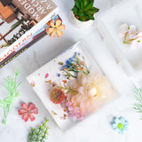 YOILES Resin Molds, Square Silicone Molds for Resin, Epoxy Resin Molds for Flower Preservation, Large Resin Mold for DIY Wedding Bouquet YOILES