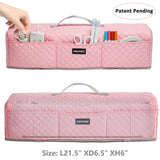 AMOIGEE Padded Dust Cover Compatible with Cricut Maker, Cricut Maker 3, Explore Air 2, Cricut Explore 3 Machine, with Pockets for Cricut AMOIGEE