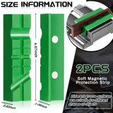 Tools Drill Press Vise Metal Drill Press Vice Workbench Drill Vise Clamp with 2 Pieces Magnetic Vise Pads Multi Grooved Pads Set for Daily Working Lanties