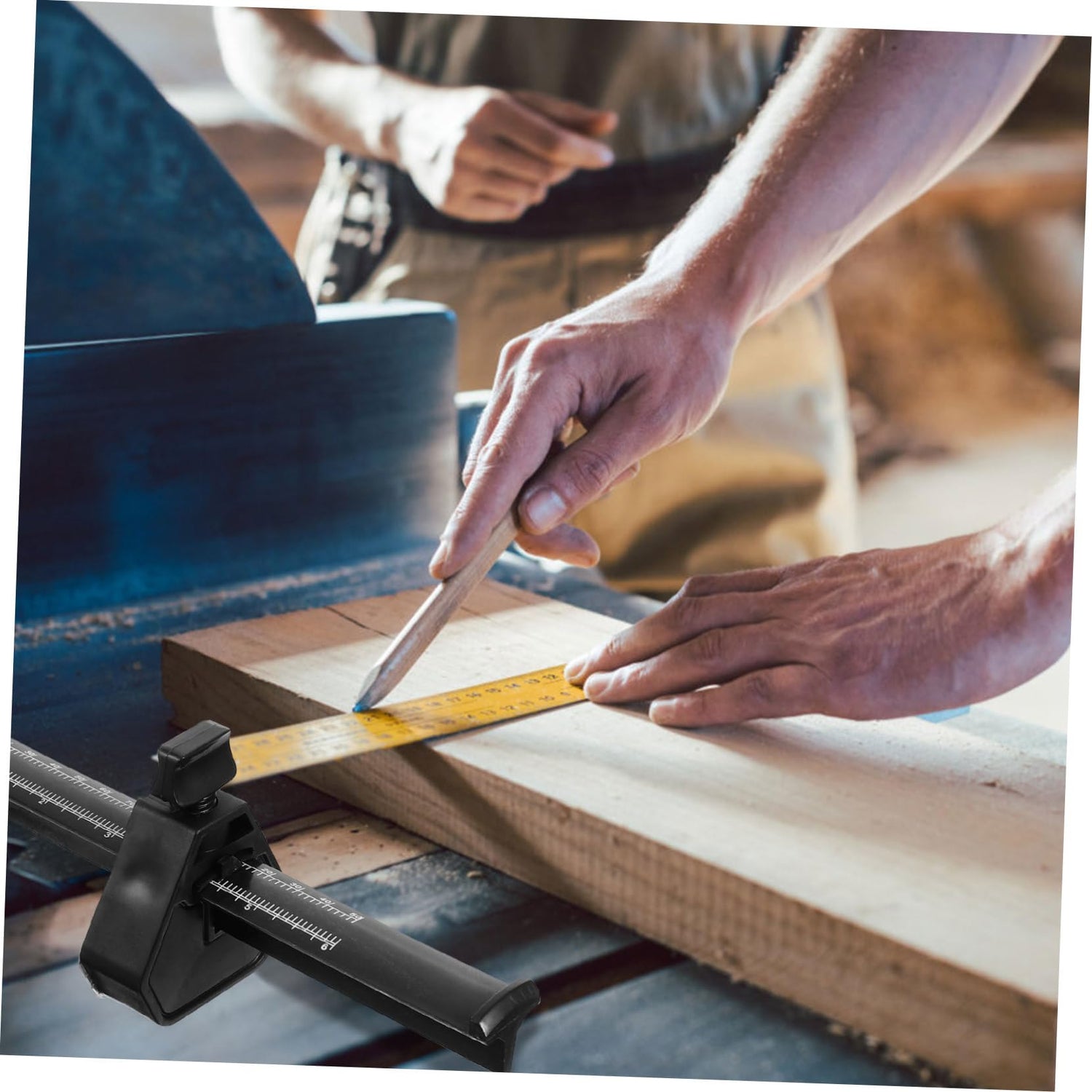 Uonlytech Woodworking Scribe Adjustable Screw Scriber Gauge Carpentry Marking Gauge Carpentry Manual Parallel Marking Gauge Manual Parallel Scriber Uonlytech