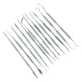 Stainless Steel Wax Carvers Set, Polymer Pottery Clay Spatula Carving Tool for Modeling, Sculpting and Shaping, Set of 12 TIT COOPOPE