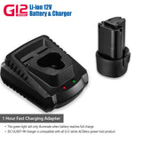 ACDelco ARW1209-K9 G12 Series 12V Li-ion Cordless ¼” & 3/8” Ratchet Wrench Combo Tool Kit with Canvas Bag ACDelco Tools