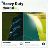 Quictent 12'x20' Carport with Roll-up Ventilated Windows, Anti-Snow Car Port Heavy Duty Car Canopy RV Carport Canopy Portable Garage Shelter Boat Quictent