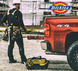 Dickies 4-Piece Carpenter's Rig, Padded Tool Belt Suspenders, Cooling Mesh, Tool Belt, Steel Buckle, Grey/Tan, 3.8 lb Dickies Work Gear