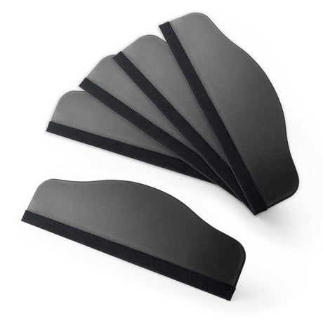 Gomake 5pcs Vinyl Squeegee Wallpaper Smoothing Tool Screen Pretector Squeegee for Removing Air Bubbles, or Removing Glass Decals Gomake