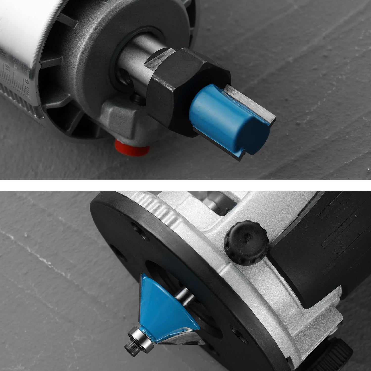 Genmitsu 15pcs 1/4 Inch Shank Router Bits Set, Woodworking Tools for Trim, Groove & Edge Treatment, DIY, CNC Machine Engraving, Woodworking Project, Genmitsu