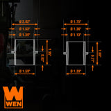 WEN 5-Step Modular Dust Hose Reducer and Adapter Set (DCA014) WEN