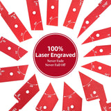 KAGYIFLY Setup Blocks Woodworking, 14pcs Aluminum Setup Blocks Height Gauge Set for Router Table Saw and Angle Measure Set up (Each Setup Bars has KAGYIFLY