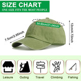 7 Pieces Unisex Vintage Washed Distressed Baseball Hat Baseball Cap Twill Adjustable Dad Hat (Khaki, Gray, Rose Red, Navy Blue, Sky Blue, Orange, Geyoga