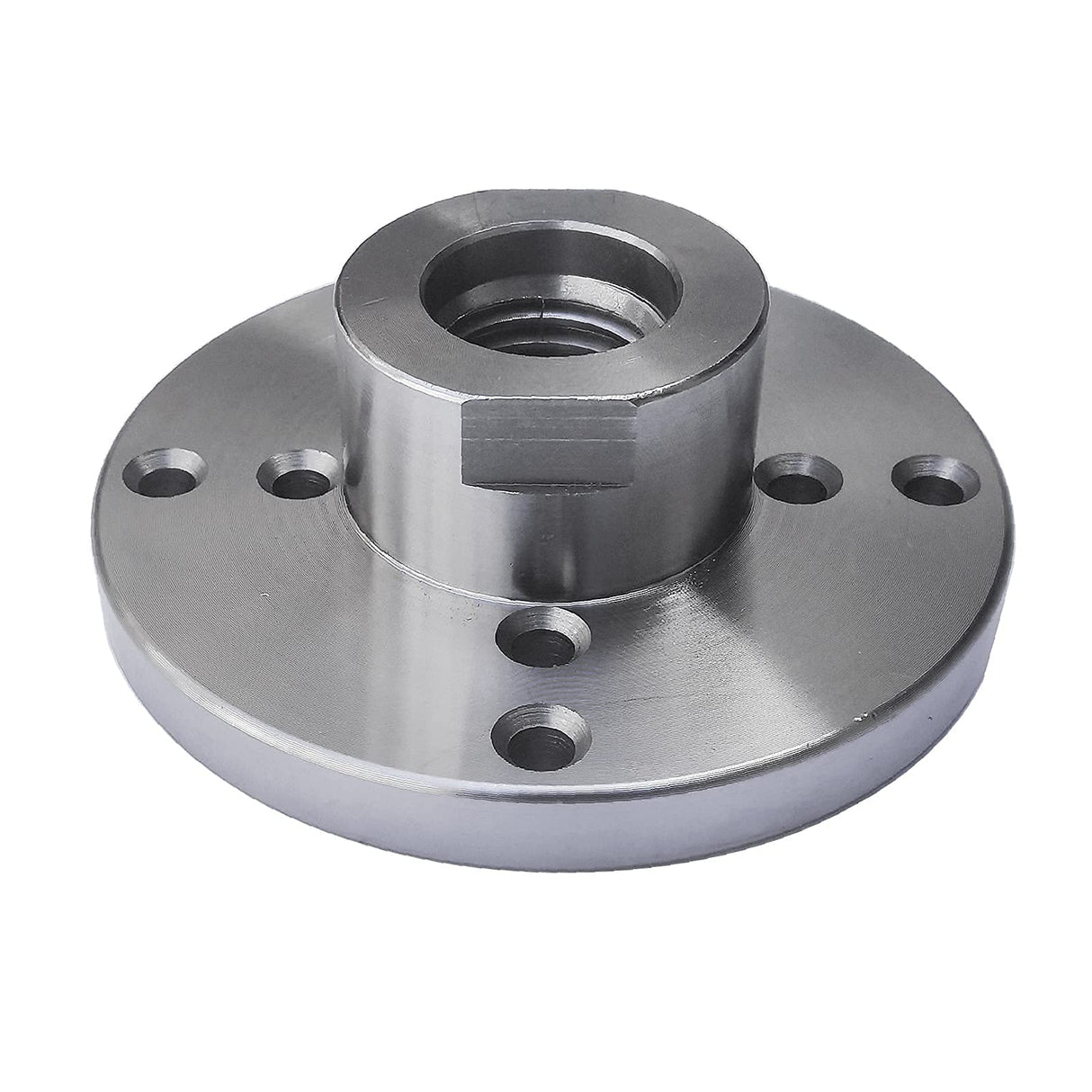 4" Wood Lathe Steel Faceplate Chucks, 1”-8TPI Thread Woodworking Accessories Tools PHUKIMLONG