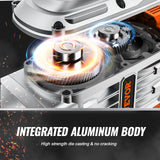 VEVOR Demolition Jack Hammer, MAX 3500W Jack Hammer Concrete Breaker, 1900 BPM Heavy Duty Electric Jack Hammer, 2pcs Chisel with Gloves & 360°C VEVOR