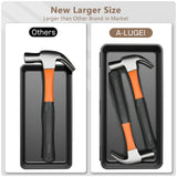 A-LuGei【𝟰𝟲𝗣𝗖𝗦【5 Size】 Tool Box Organizer Tray Divider Set, 【Black】 Desk Drawer Organizer, Garage Organization and Storage Toolbox Accessories Rolling A-LuGei