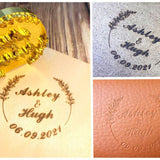 Custom Wood and Leather Branding Iron by Arokimi – Personalise Your Crafts with a Unique Touch (6"x6") Arokimi