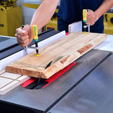 MICROJIG GRR-RIPPER DVC-538K2 Match Fit Dovetail Clamps, Yellow/Green MICRO JIG