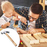 Personalized Tape Measure Hammer Set for Dad, Customized No One Measure Up to Your Dad Measuring Tape Wood Handle Hammer Set, Fathers Day Tool Kits SweetJECCU