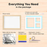 Baby Hand and Footprint Kit - Baby Footprint Kit, Baby Keepsake, Baby Shower Gifts for Mom, Baby Picture Frame for Baby Registry Boys, Girls,Baby KeaBabies