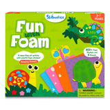 Skillmatics Art Activity - Fun with Foam Animals, No Mess Sticker Art for Kids, Craft Kits, DIY Activity, Gifts for Boys & Girls Ages 3, 4, 5, 6, 7, Skillmatics