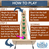 WE Games Shoot the Moon - Solid Wood, 18 in. WE Games