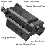 EZshoot Red Dot Laser Sight Tactical 20mm Standard Picatinny Weaver Rail for Pistol Handgun Gun Rifle EZshoot