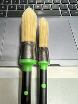 Magimate Small Paint Brushes for Touch Ups, Trim Stain Brushes for Sash, Baseboards, House Wall Corners and Art Application, Multi-Pack of 2 Sizes: Magimate