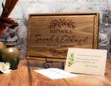 Tayfus Personalized Cutting Boards - Custom Engraved Wood Chopping Block - USA Handmade - Best Wedding, Housewarming, Anniversary, Birthday, Tayfus