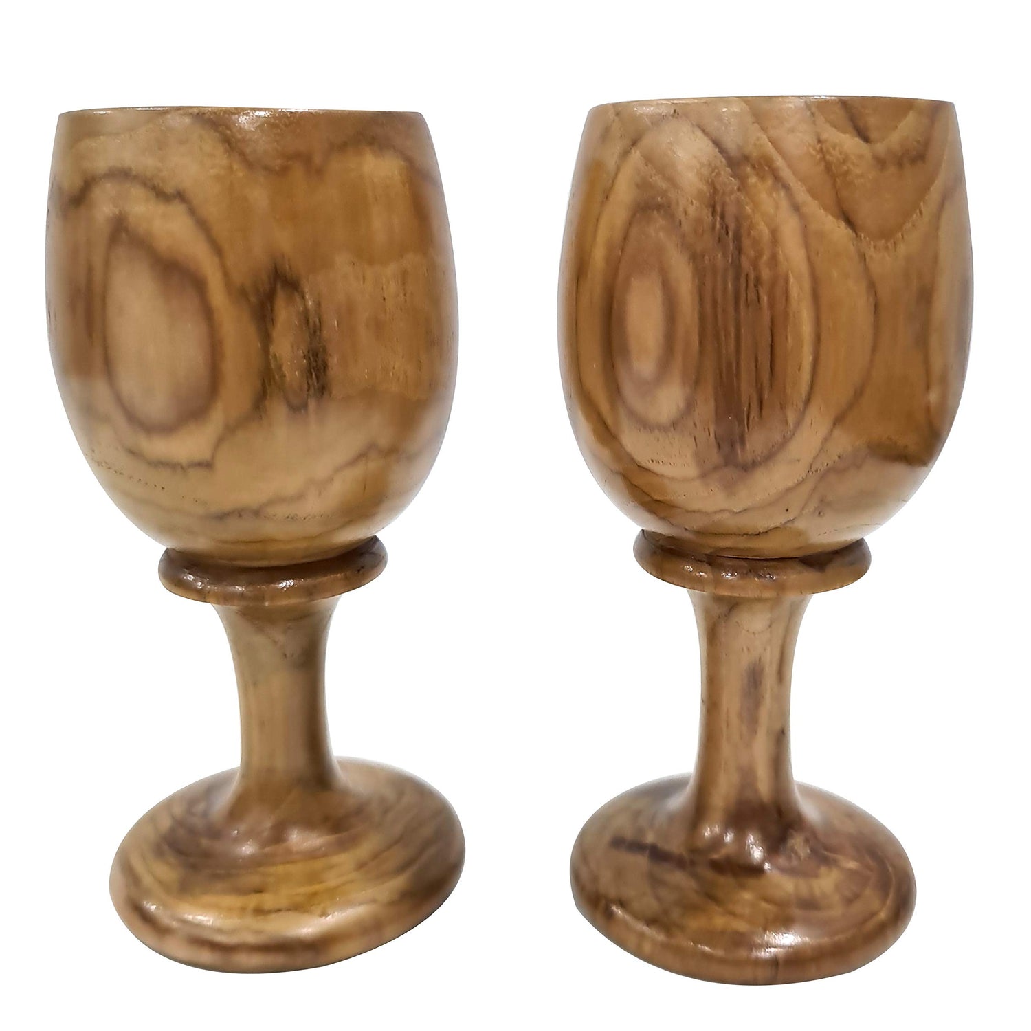 collectiblesBuy Vintage Wooden Wine Goblet Handmade Wood Toasting Glass Kitchen & Bar Accessories Wooden Glasses Set Of 2 for toast collectiblesBuy