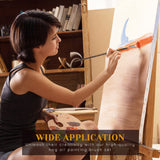 Professional Oil Paint Brush Set, Fuumuui 11pcs Superior Hog Bristle Paint Brushes Perfect for Oil Acrylic Gouache Painting Fuumuui