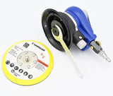 5 Inch Air Random Orbital Sander, Pneumatic Palm Sander tool with 10 Pcs Sandpapers, Air Sanders For Auto Body Work By Bowd BOWD