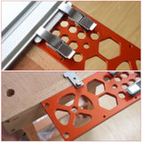 Upgraded 340mm Track Saw Square Right Angle Circular Saw Guide Rail Angle Stop Accessories,Woodworking 90 Degree Track Stop Square Cutting Board dcvbny