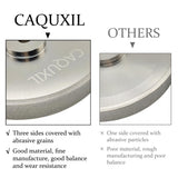 CAQUXIL CBN Grinding Wheel 8 inch, 1" Wide, 5/8" Arbor, Sharpening High Speed Steel Tools Woodturning Tools, for Bench Grinders, 320 Grit CAQUXIL