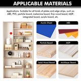 YUCHENGTECH Woodworking Edge Bander Banding Machine Portable Edge Bander Curve Straight Edge Banding Machine With Speed Control 5-10m/min (110V, YUCHENGTECH