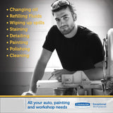 Scott Kimberly-Clark 75190 Scott Shop Towels, 9" x-12", Blue (1 Box of 200) Scott