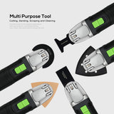 GALAX PRO 2.4Amp 6 Variable Speed Oscillating Multi-Tool Kit with Quick-Lock accessory change, Oscillating Angle:3°, 28pcs Accessories and Carry Bag GALAX PRO